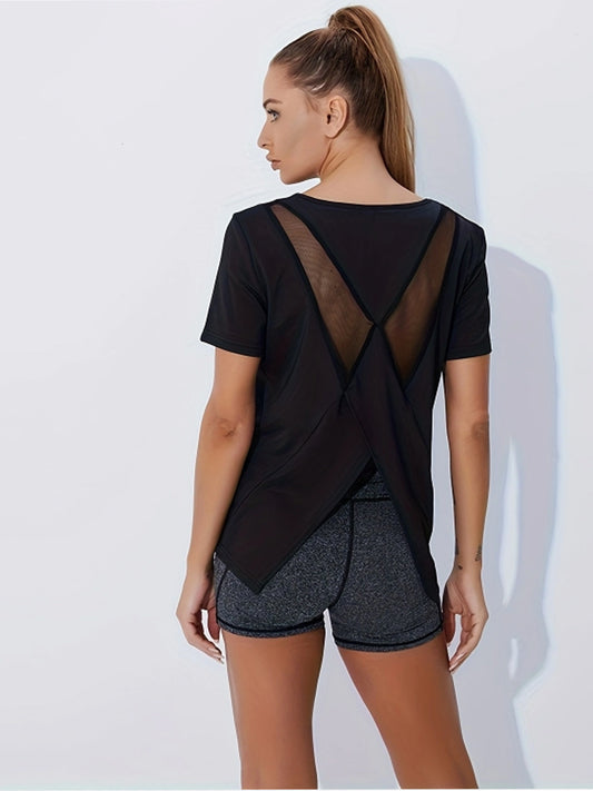 2025 Se2-Pack Women Quick-Dry Tees amless Honeycomb Ventilation Yoga Running Gym