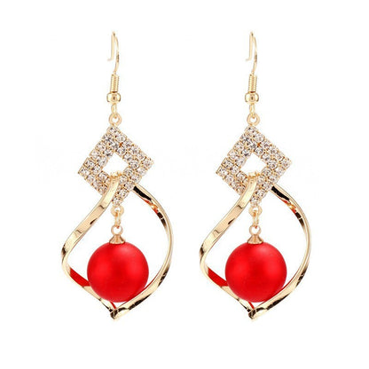New 2025 Women's Fashionable Temperamental All-match Earrings