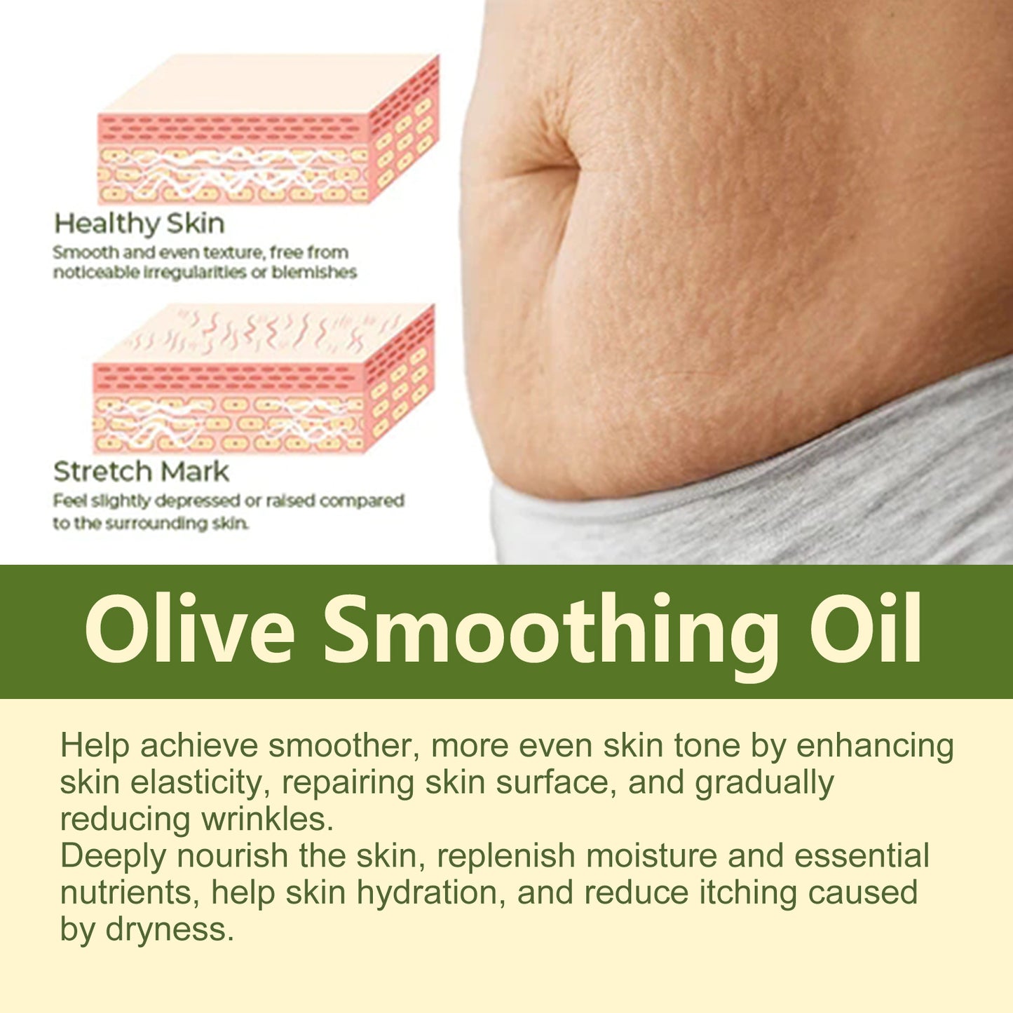 New advance Olive Skin Care Oil Gently Moisturizes Tender, Firming And Nourishing Skin Care Oil