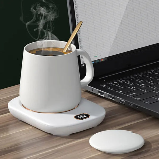 Electric Coffee Mug Warmer For Desk Auto Shut Off USB Tea Milk Beverage Cup 3 Temperature Setting