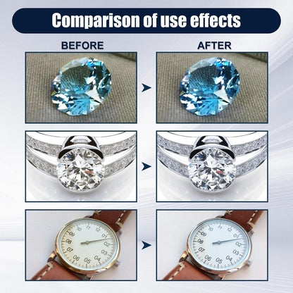 Jack Huo Jewelry Cleaner Necklace Gold Jewelry Cleaning, Black Removal, Stain Removal, Antioxidant Maintenance