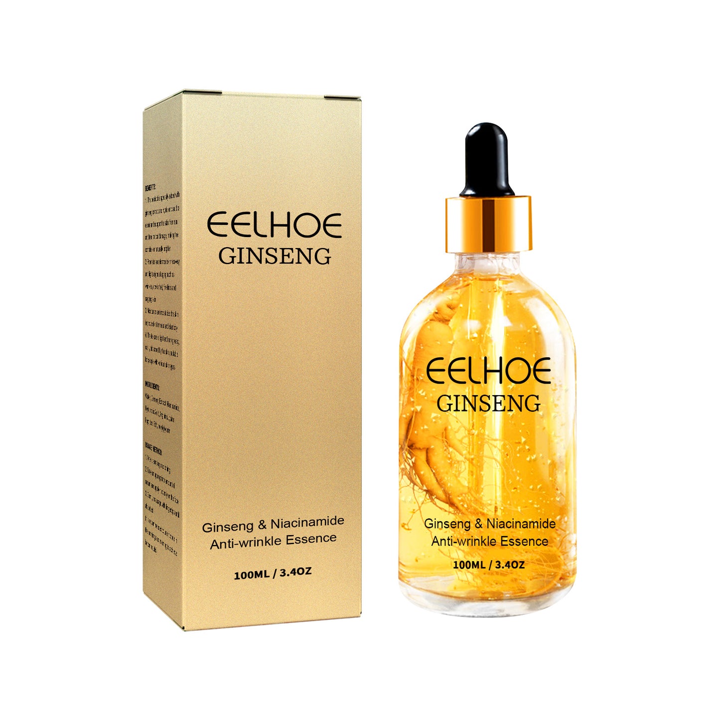 NEW EELHOE Ginseng Essence For Fading Fine Lines, Firming Face, And Moisturizing Skin Serum