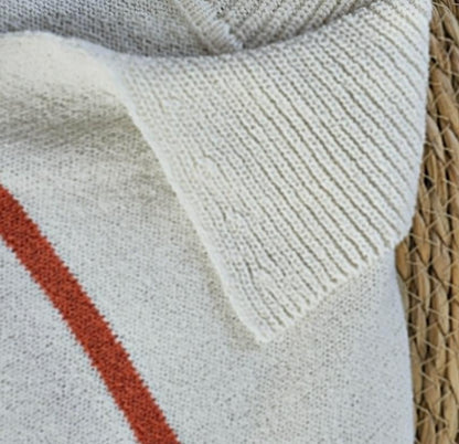 Women's 2025 Spring Summer Casual Fold-Down Short Sleeve Fashion Button Knitted Cardigan Sweater Navy Striped Sleeve Knitted Cardigan