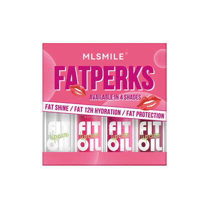 New MLSMILE 4PCS Lip Gloss Lipstick Set Shiny Moisturizing Non Sticky Wear  Nude Glam Colors  Everyday To Party Makeup Plumping High Shine Finish Compact Glossy Lip Gloss