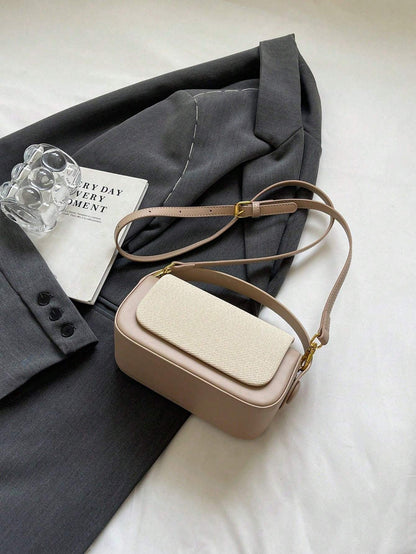 Women's Fashion Trapezoid Handbag With Top Handle, Elegant & Simple Design, Large Capacity, Bag For Women Elegant