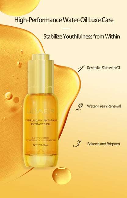 New Essence Oil, Double Anti-repair, Nourishing, Moisturizing, Firming, Anti-wrinkle And Hydrating Essence